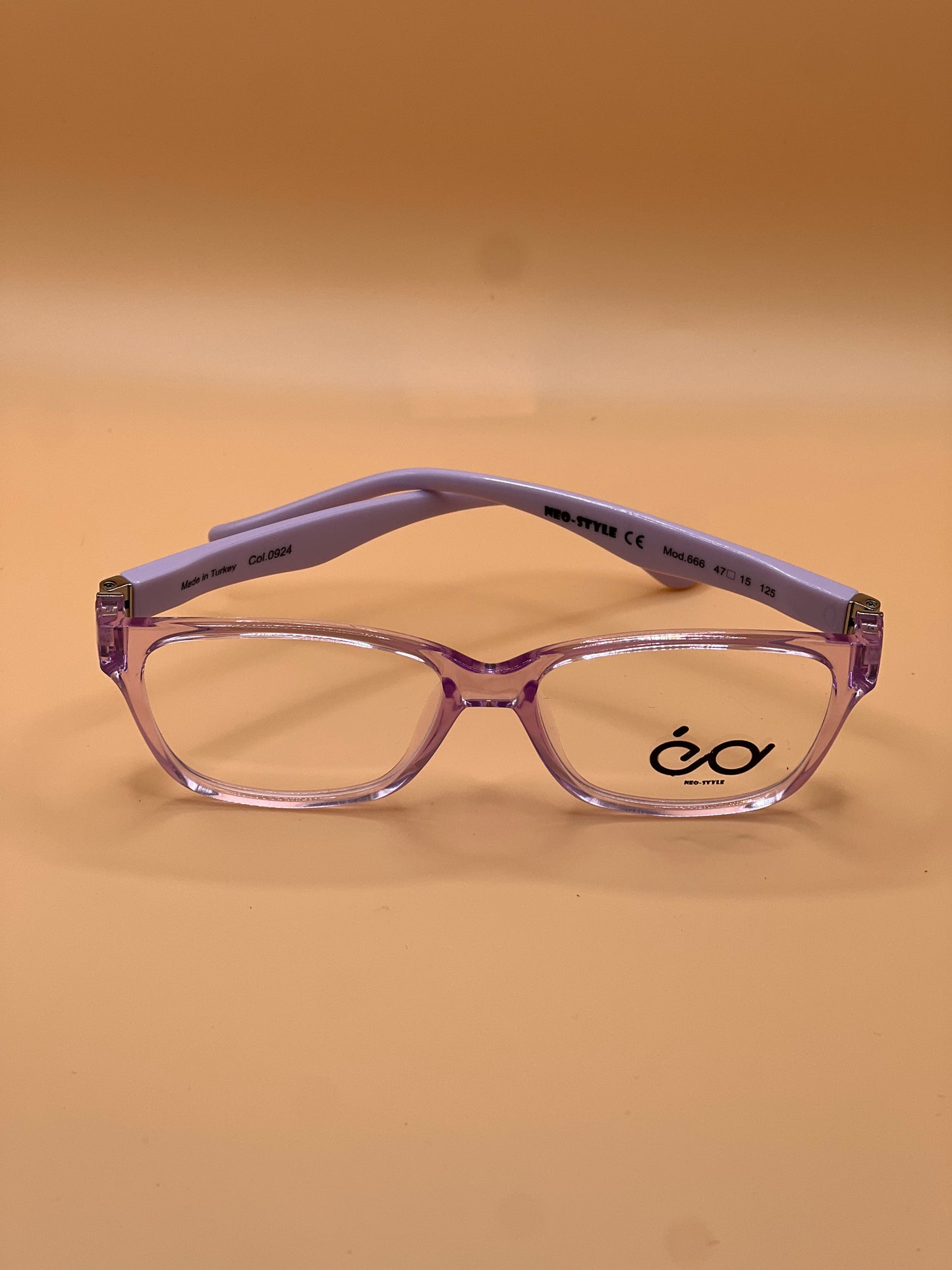 Lunettes de vue pour enfant (fillette) NEO style MOD. 666 taille 47