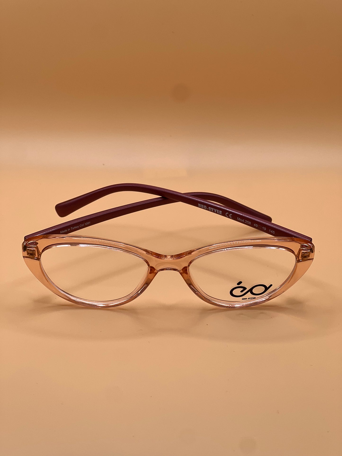 Lunettes de vue pour enfant (fillette) NEO style MOD. 258 taille 49