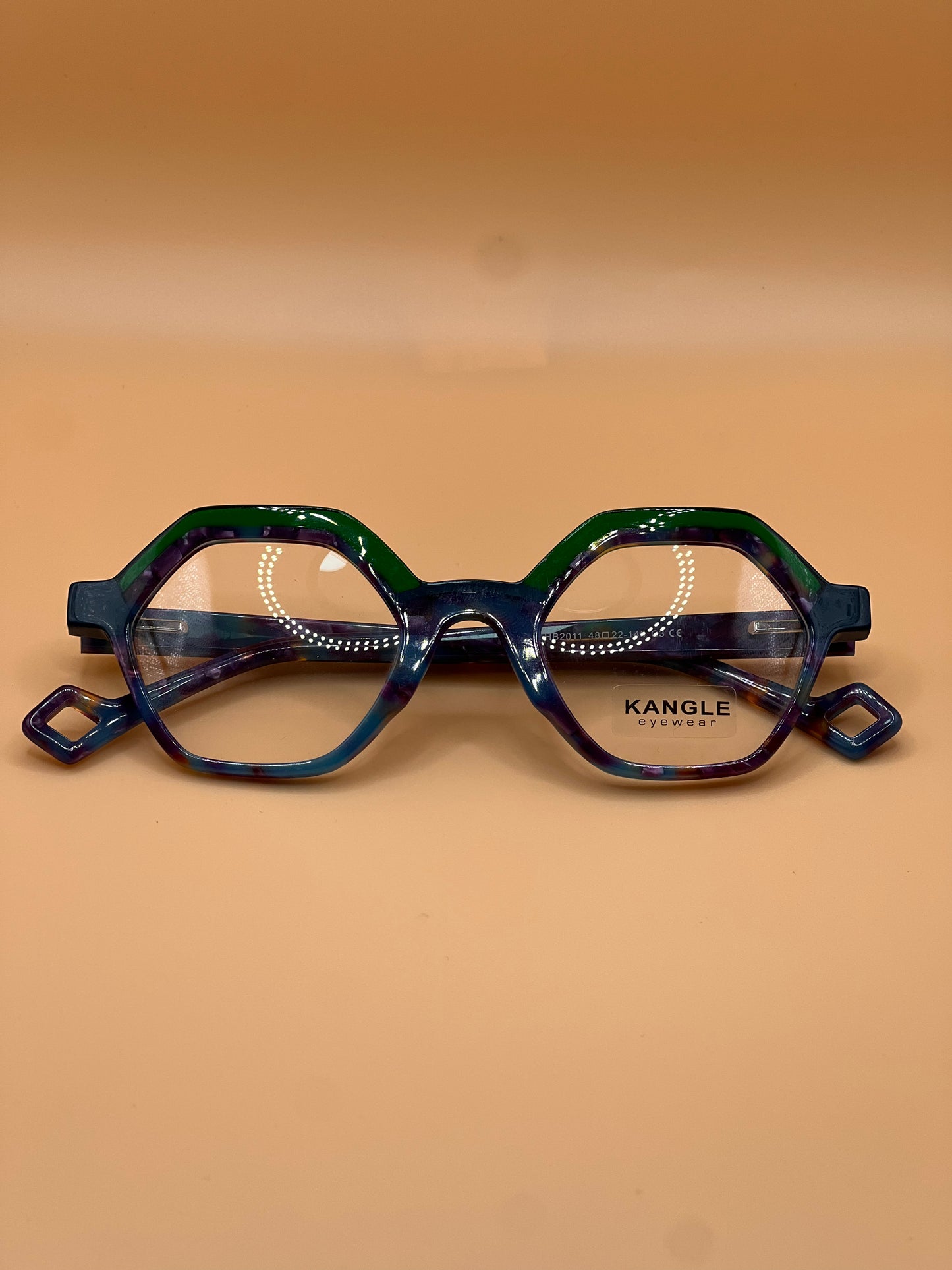 Lunettes de vue pour enfant (fillette) KANGLE MOD. HB2011 COL. A taille 48