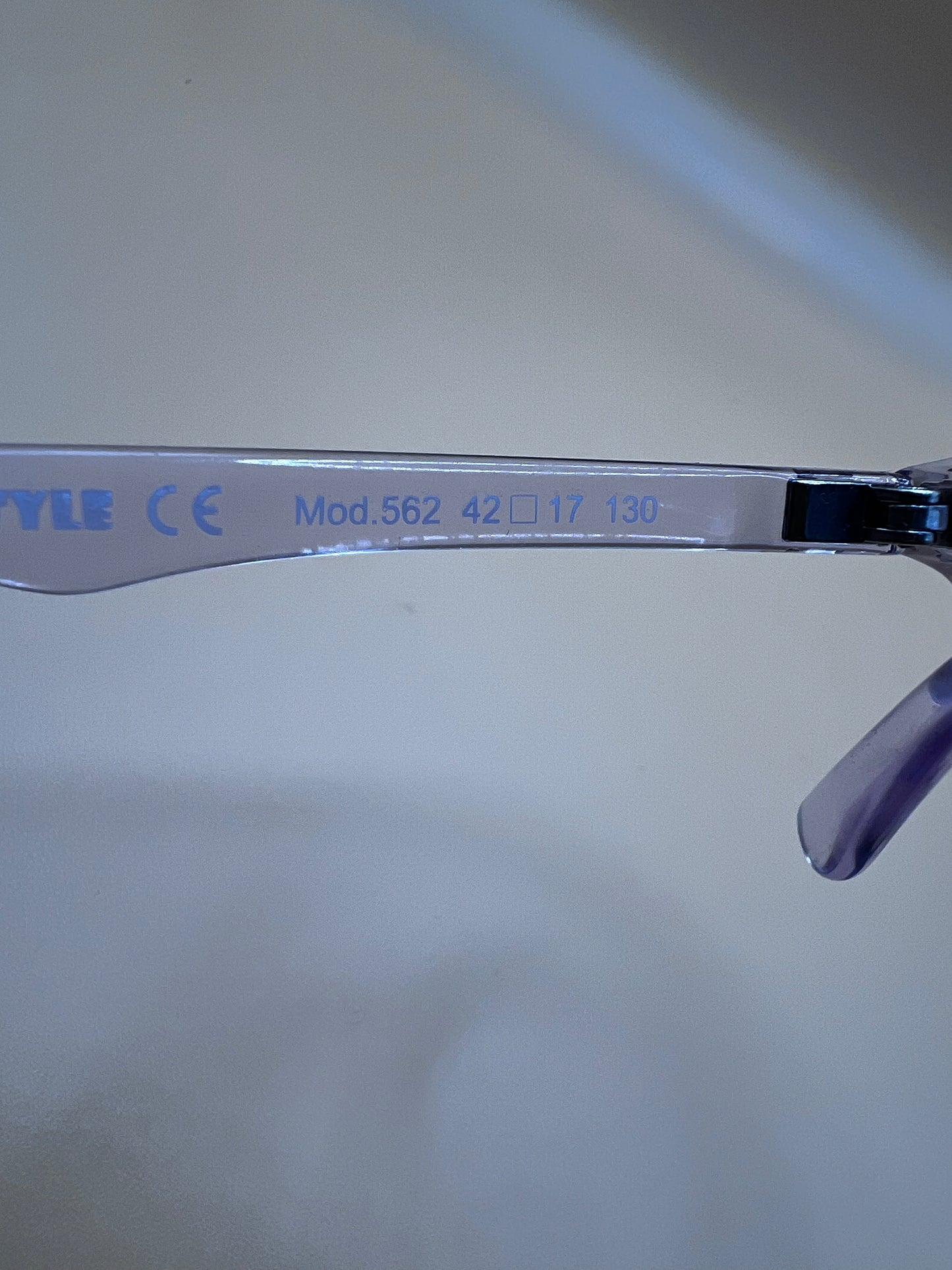 Lunettes de vue pour enfant (fillette) NEO STYLE MOD. 562 taille 42