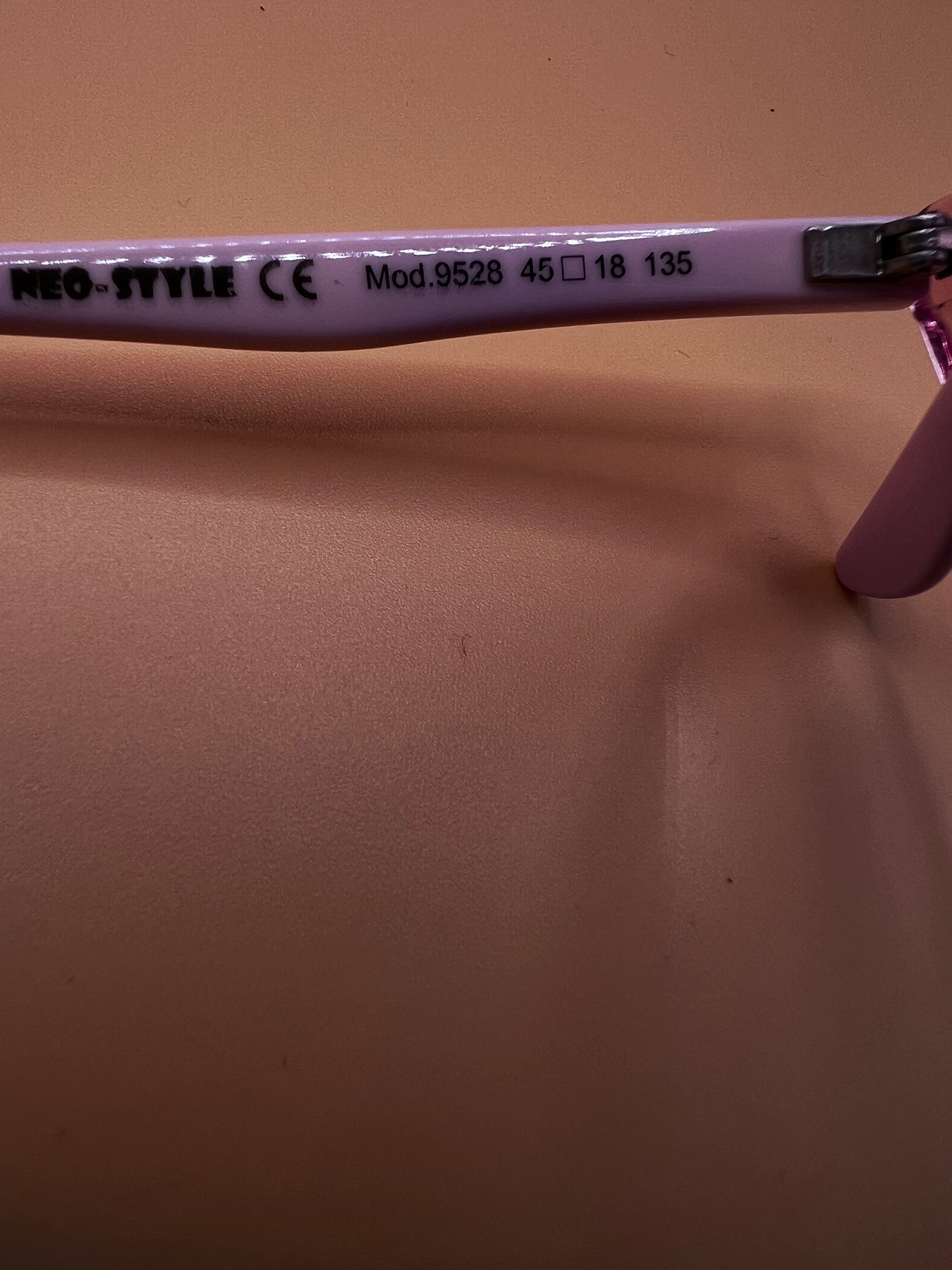 Lunettes de vue pour enfant (fillette) NEO style MOD. 9528 col. A taille 45