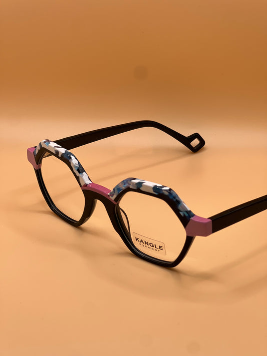Lunettes de vue pour enfant (fillette) KANGLE MOD. HB2011 COL. B  taille 48